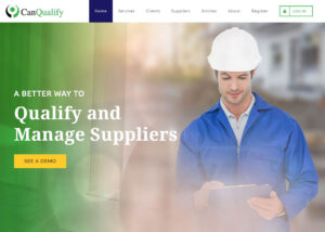 Web Design for Contractor Management SaaS
