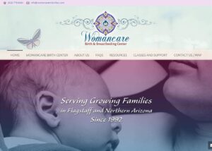 Flagstaff Web Design, Website Design for Midwives and Midwifery