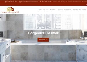 Websites for Home Builders and Remodels