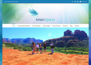 Website Design for Spiritual Retreat Centers